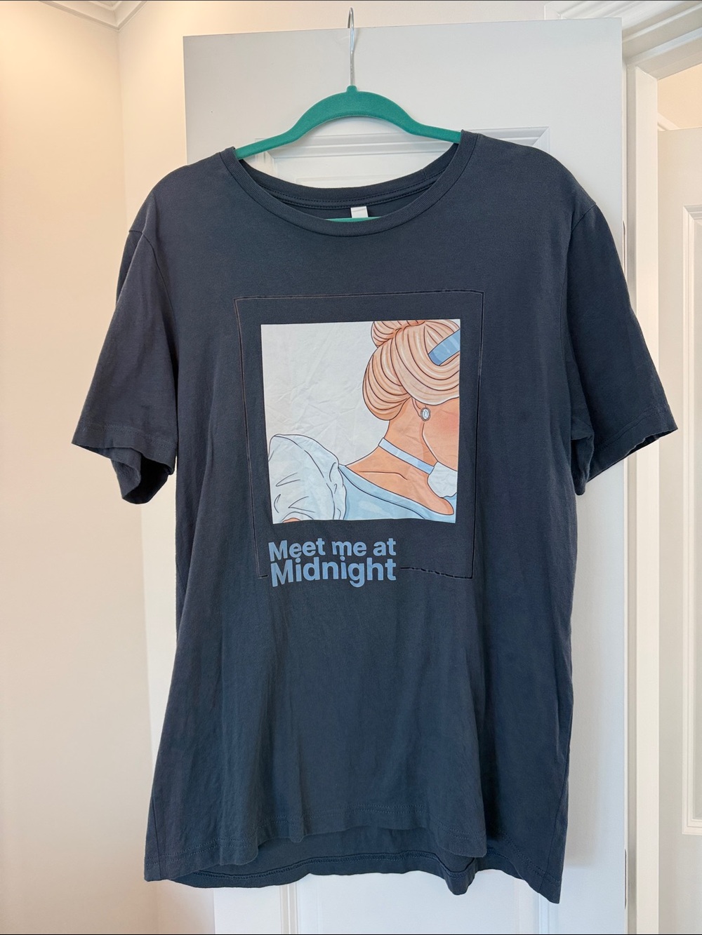 Disney Cinderella Castle “Meet Me at Midnight” Graphic Tee | Bella+Canvas | L